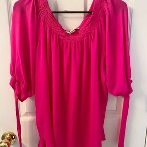 Hot Pink blouse